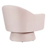 31 Inch Performance Velvet Swivel Chair