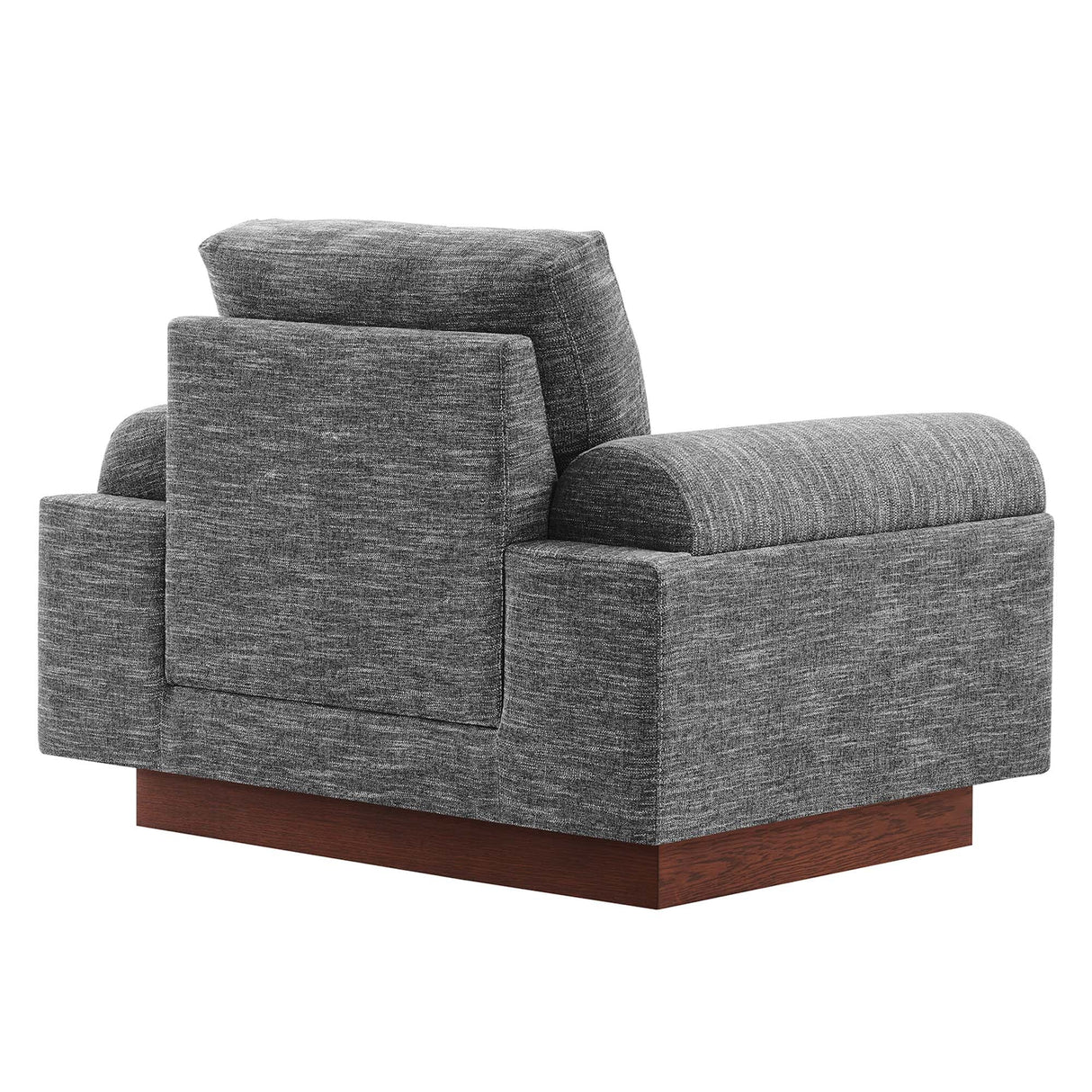 42 Inch Polyester Fabric Armchair