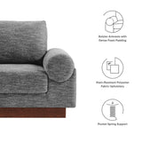 42 Inch Polyester Fabric Armchair