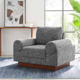 42 Inch Polyester Fabric Armchair