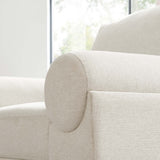 42 Inch Polyester Fabric Armchair