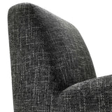 32 Inch Oversized Armless Chenille Upholstered Accent Chair