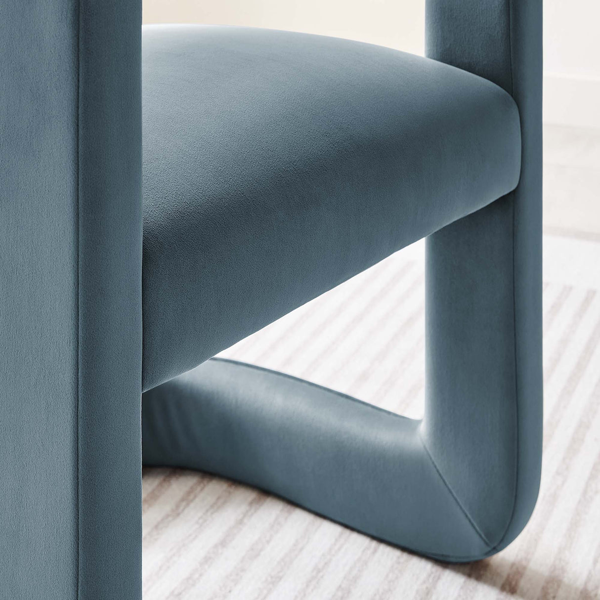 23 Inch Performance Velvet Barrel Accent Chair