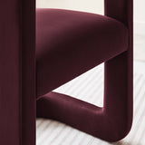 23 Inch Performance Velvet Barrel Accent Chair