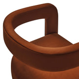 23 Inch Performance Velvet Barrel Accent Chair