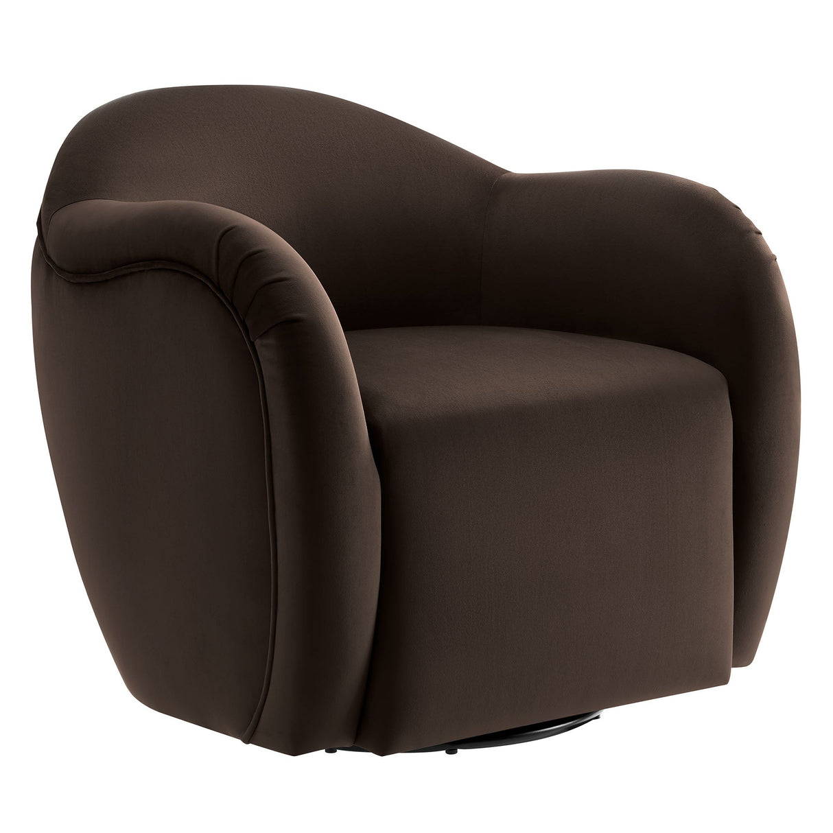 31 Inch Performance Velvet Swivel Armchair