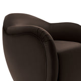 31 Inch Performance Velvet Swivel Armchair
