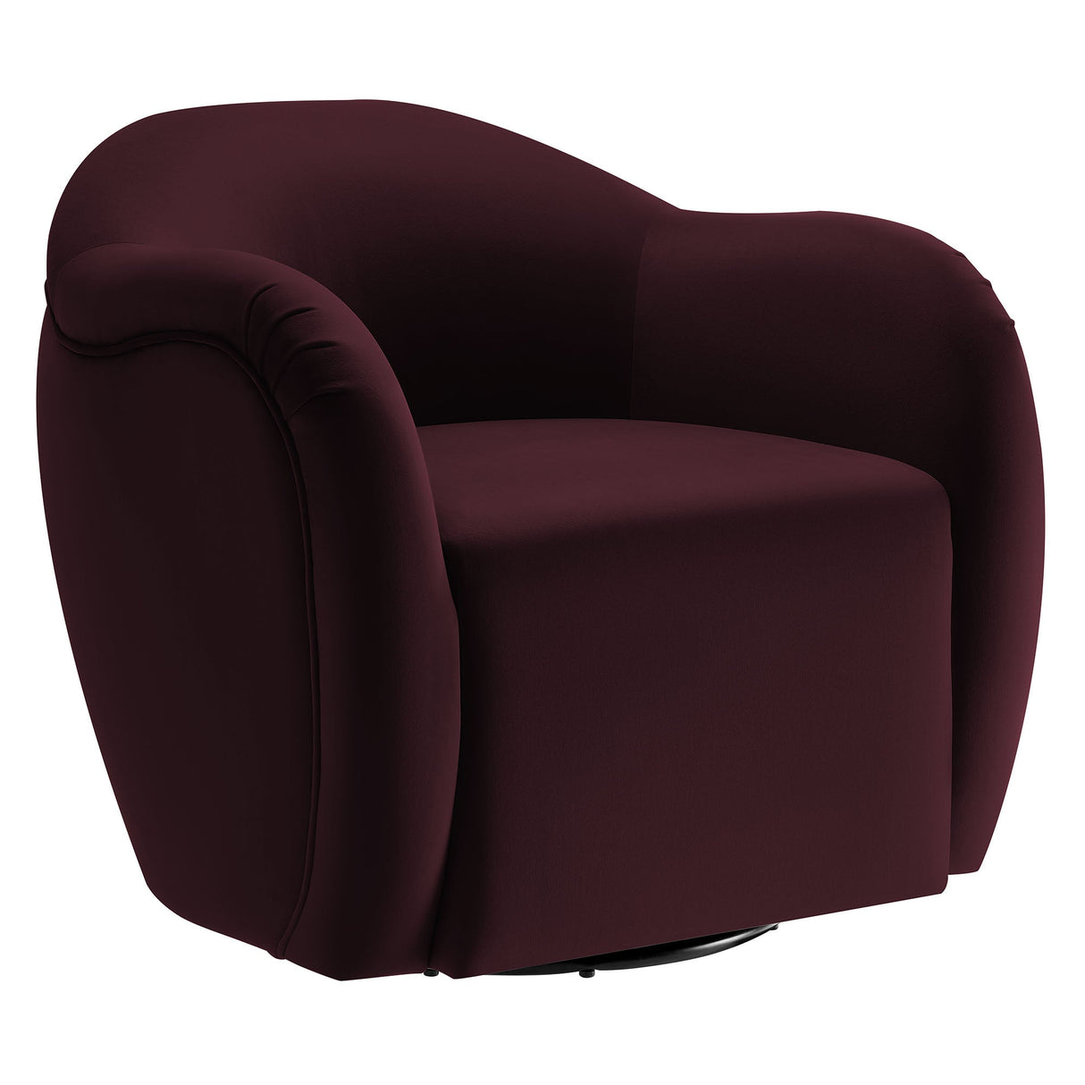 31 Inch Performance Velvet Swivel Armchair
