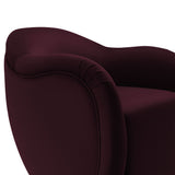 31 Inch Performance Velvet Swivel Armchair