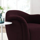 31 Inch Performance Velvet Swivel Armchair