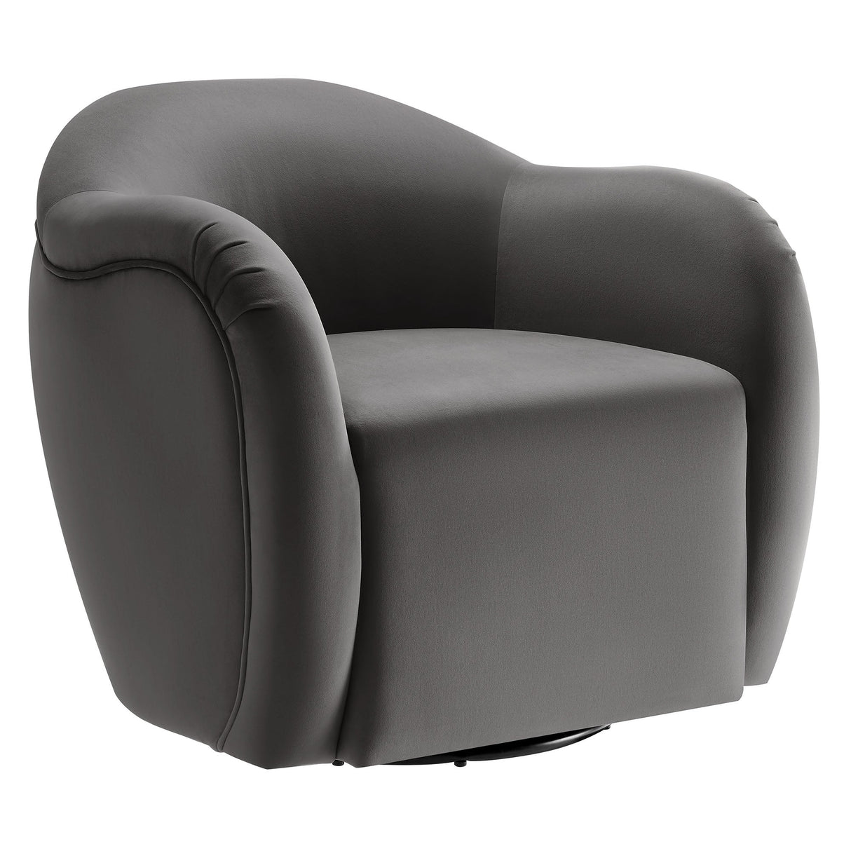 31 Inch Performance Velvet Swivel Armchair
