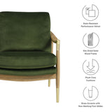 28 Inch Performance Velvet Accent Armchair