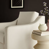 32 Inch Performance Velvet Swivel Armchair