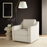 32 Inch Performance Velvet Swivel Armchair
