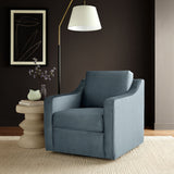 32 Inch Performance Velvet Swivel Armchair