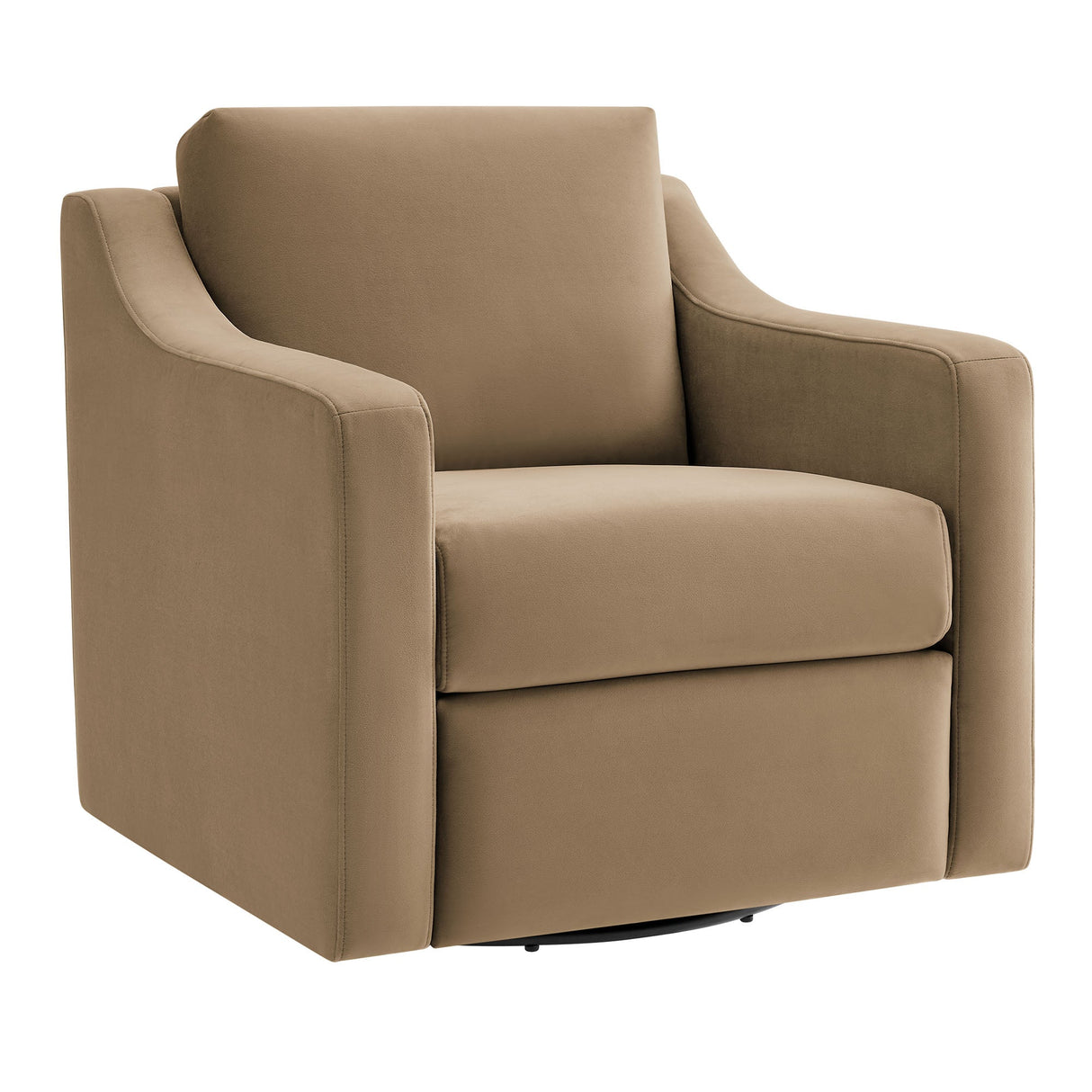 32 Inch Performance Velvet Swivel Armchair