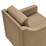 32 Inch Performance Velvet Swivel Armchair