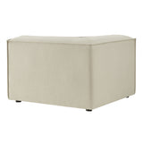 41 Inch Performance Fabric Corner Modular Sectional Armchair