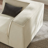 41 Inch Performance Fabric Corner Modular Sectional Armchair