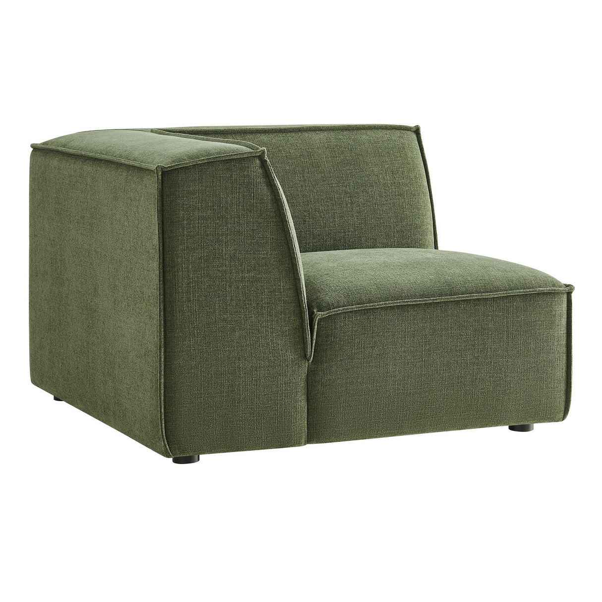 41 Inch Performance Fabric Corner Modular Sectional Armchair