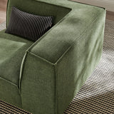 41 Inch Performance Fabric Corner Modular Sectional Armchair