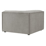 41 Inch Performance Fabric Corner Modular Sectional Armchair