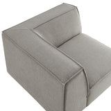 41 Inch Performance Fabric Corner Modular Sectional Armchair