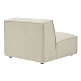 41 Inch Performance Fabric Armless Modular Sectional Chair