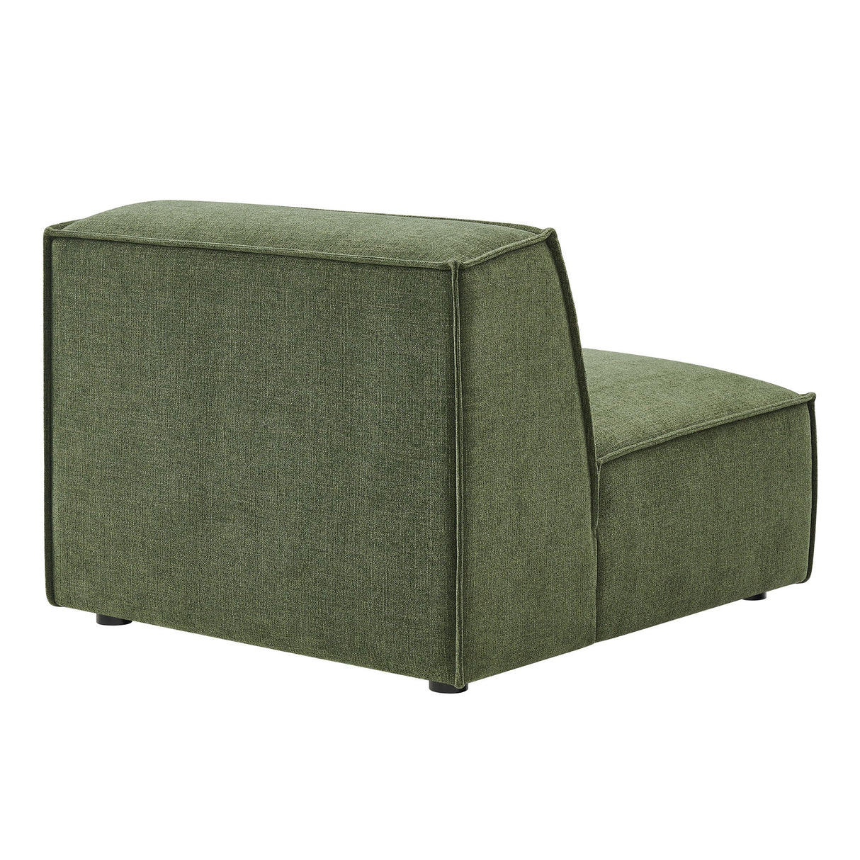 41 Inch Performance Fabric Armless Modular Sectional Chair