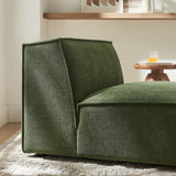 41 Inch Performance Fabric Armless Modular Sectional Chair