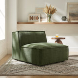 41 Inch Performance Fabric Armless Modular Sectional Chair