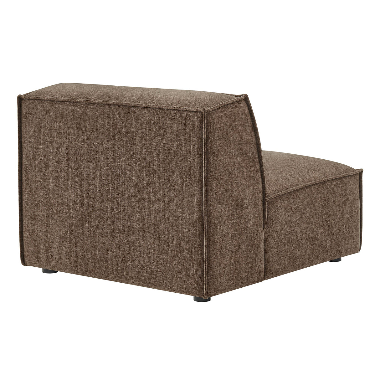 41 Inch Performance Fabric Armless Modular Sectional Chair