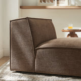 41 Inch Performance Fabric Armless Modular Sectional Chair