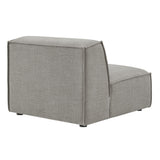 41 Inch Performance Fabric Armless Modular Sectional Chair