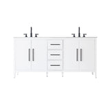 Elegant Lighting Millie Free Standing Vanity Set - White