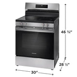 Frigidaire 30" Electric Range with Steam Clean