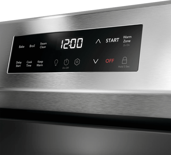 Frigidaire 30" Electric Range with Steam Clean