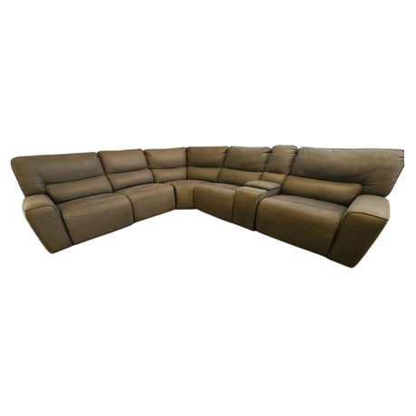 Sweeney 6-Piece Fabric Power Reclining Sectional (ID G659832)