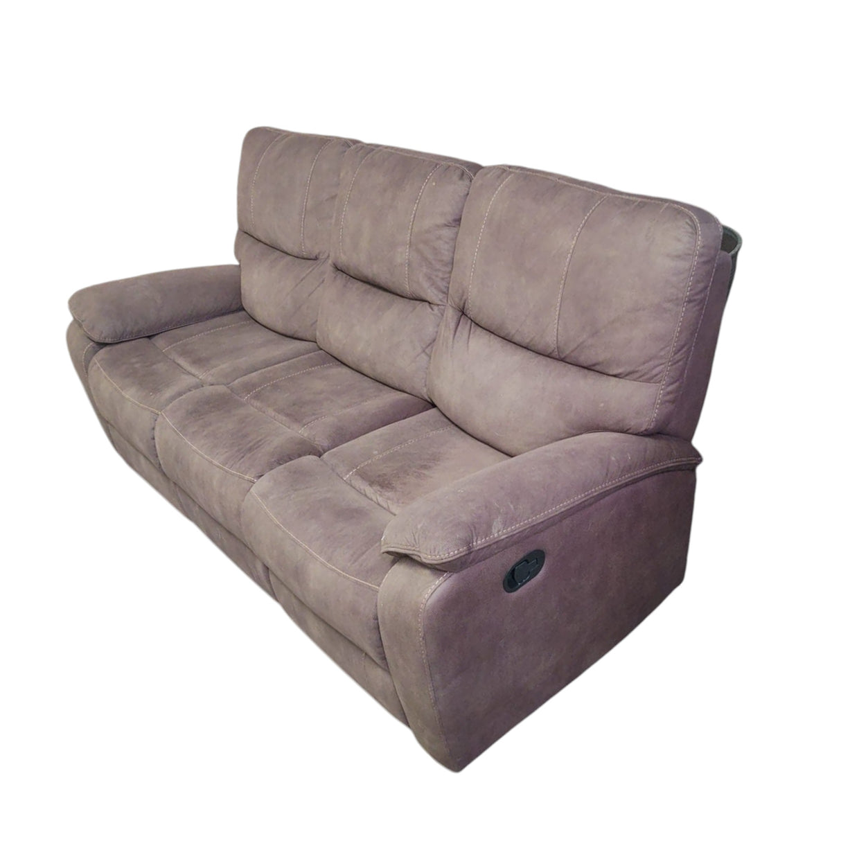 Barcalounger Henley Fabric Manual Reclining Sofa