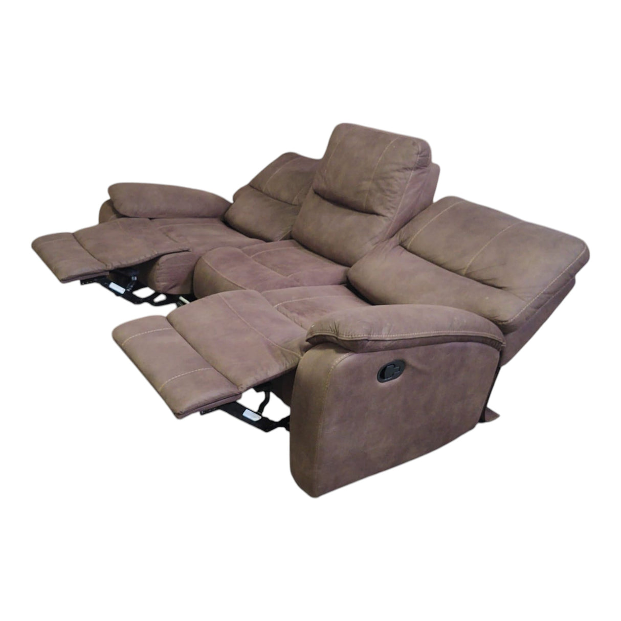 Barcalounger Henley Fabric Manual Reclining Sofa