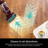 Shark LA492 cleaning in both directions