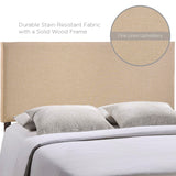 Upholstered Linen Fabric Headboard
