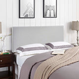 Upholstered Linen Fabric Headboard