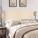 Upholstered Linen Fabric Headboard
