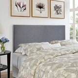 Upholstered Linen Fabric Headboard