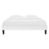 Performance Velvet Upholstered Platform Bed Frame
