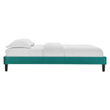 Performance Velvet Upholstered Platform Bed Frame