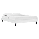 Performance Velvet Upholstered Platform Bed Frame