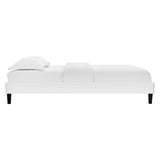 Performance Velvet Upholstered Platform Bed Frame