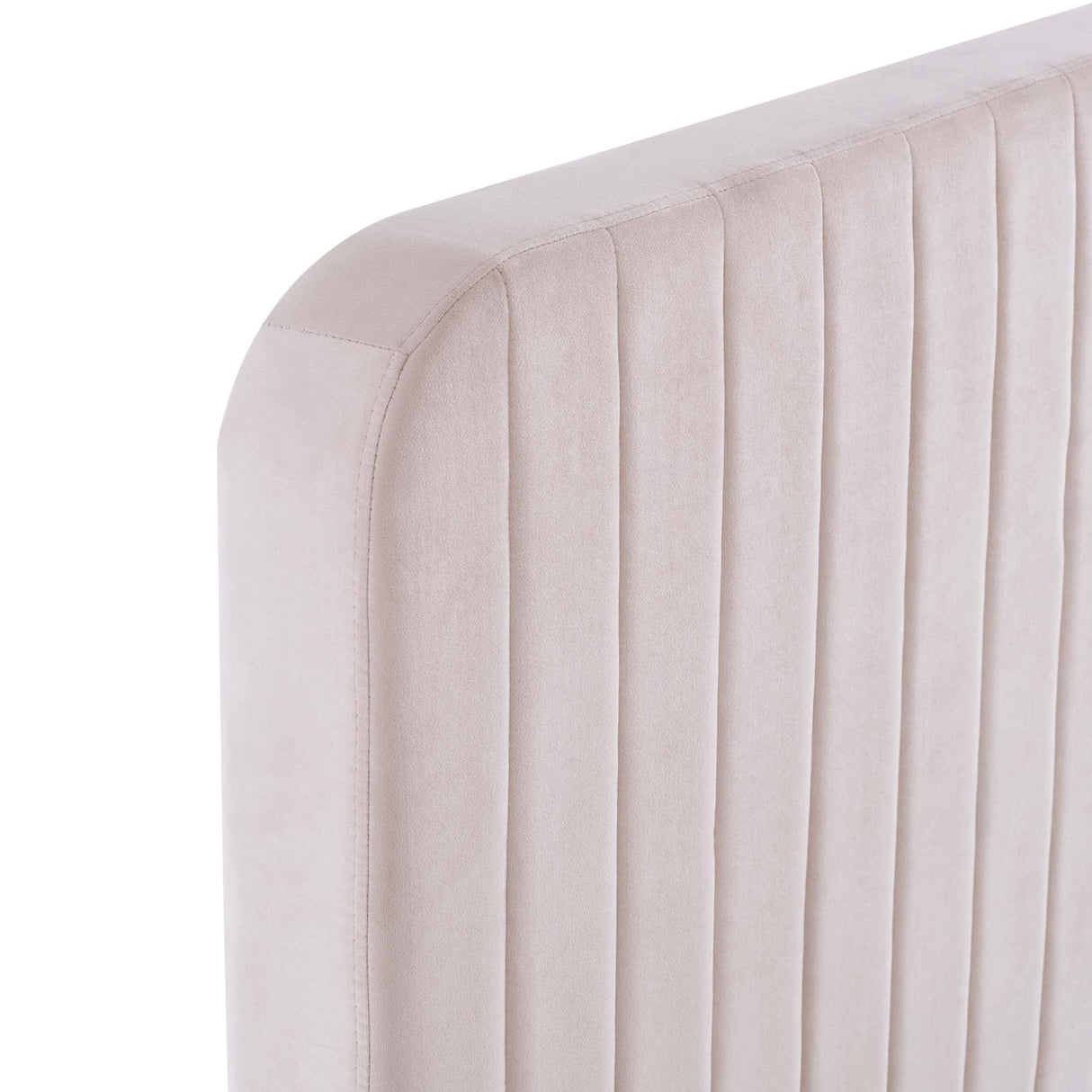 Tufted Performance Velvet Platform Bed